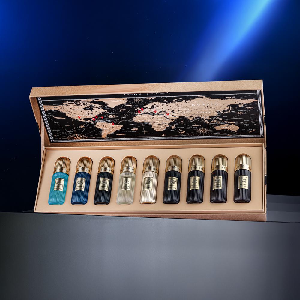 Ibraheem Al Qurashi Tobacco Collection Gift Set 20ml x 9