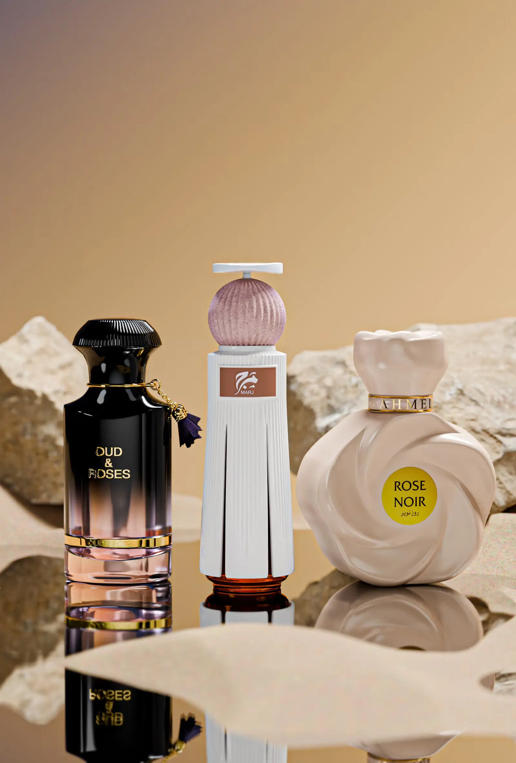 The Best Ever Combo Marj,Oud & Rose,Rose Noir-Unisex