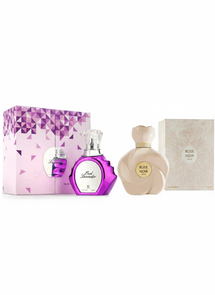 BEAST COMBO OUD LAVENDER & ROSE NOIR BY AHMED AL MAGHRIBI